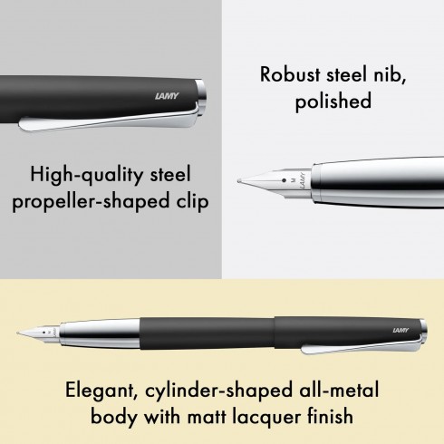 LAMY Studio Stilografica Black