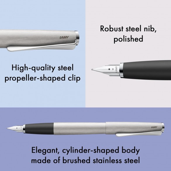 LAMY Studio Stilografica Brushed