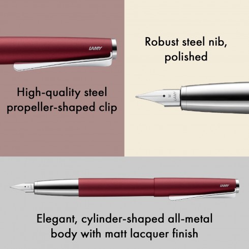 LAMY Studio Stilografica Royal Red