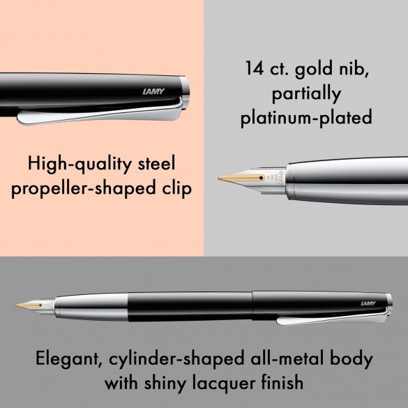 LAMY Studio Stilografica Piano Black