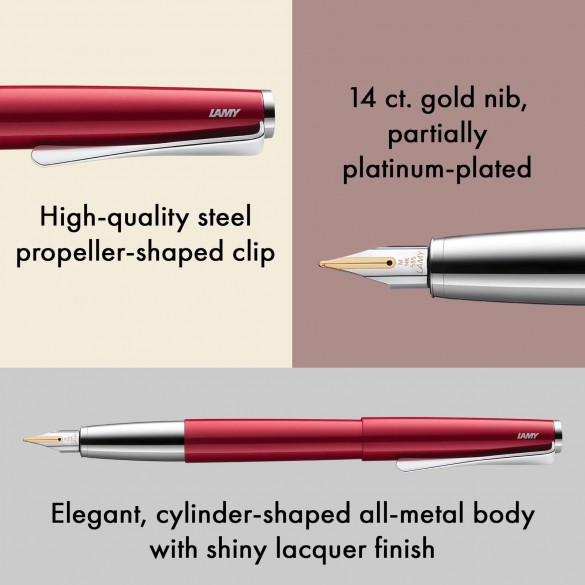 LAMY Studio Stilografica Piano Red
